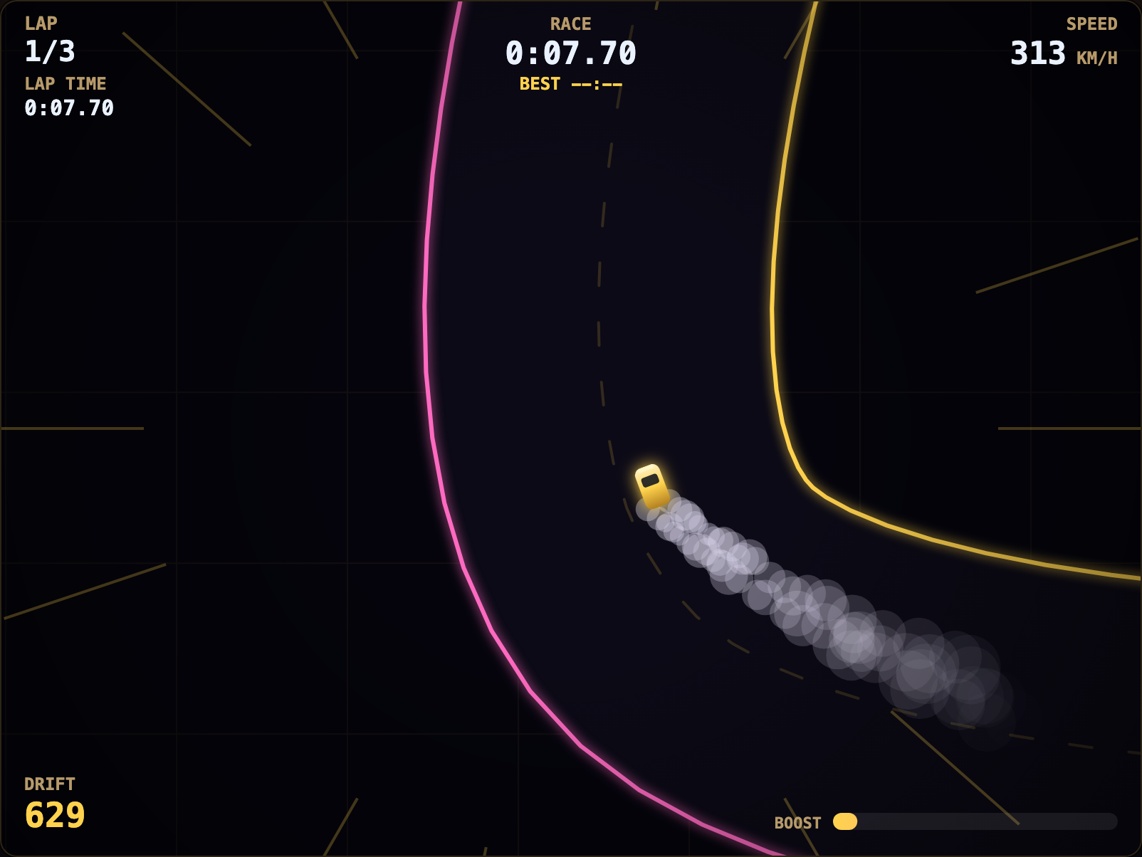 Vector Drift gameplay
